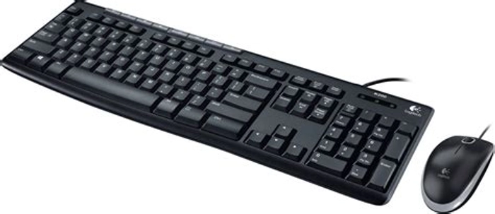 Logitech MK200 Wired Keyboard & Mouse Combo