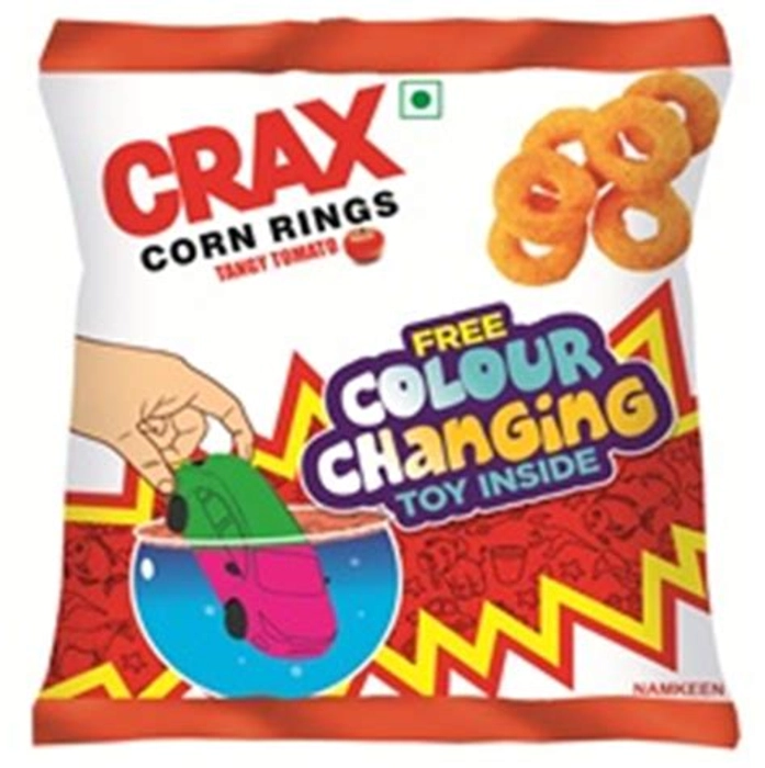 Crax Rings made with goodness of corn served with a tangy tomato flavour -  the perfect treat for all your snack cravings! #crax #craxrange #craxrings  #tomatoflavour | A Tangy Tomato Treat for