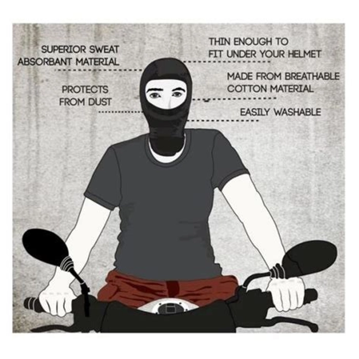 MotoTech Storm Balaclava - Grey