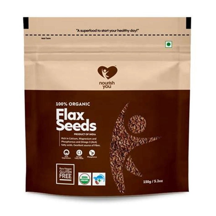 Nourish You Flax Seeds 150gms