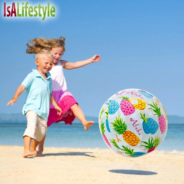 INTEX 20x20 inches Beach Ball Inflatable Ball Swimming Ball Children Pool and Beach Toys Bola Kolam Renang