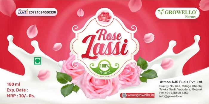 Rose Lassi