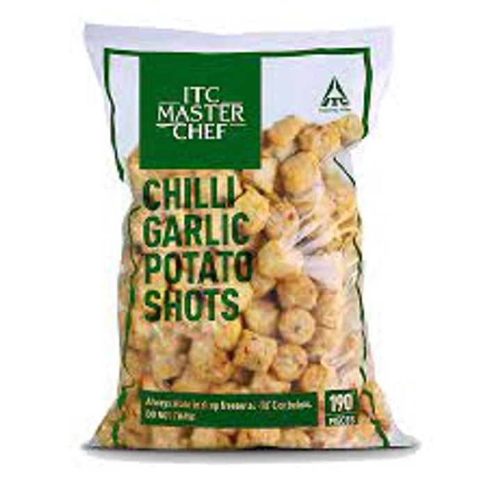 ITC MASTER CHEF CHILLI GARLIC POTATO SHOTS 500GM