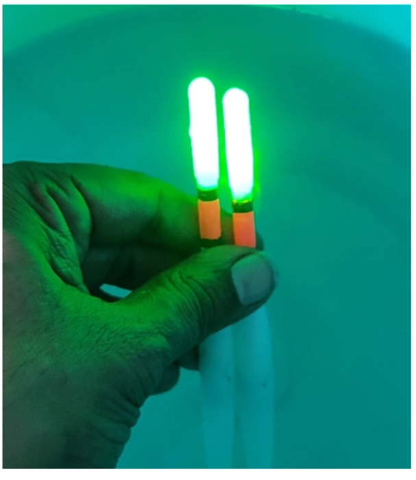 Green Glow Fishing Bobber Lights