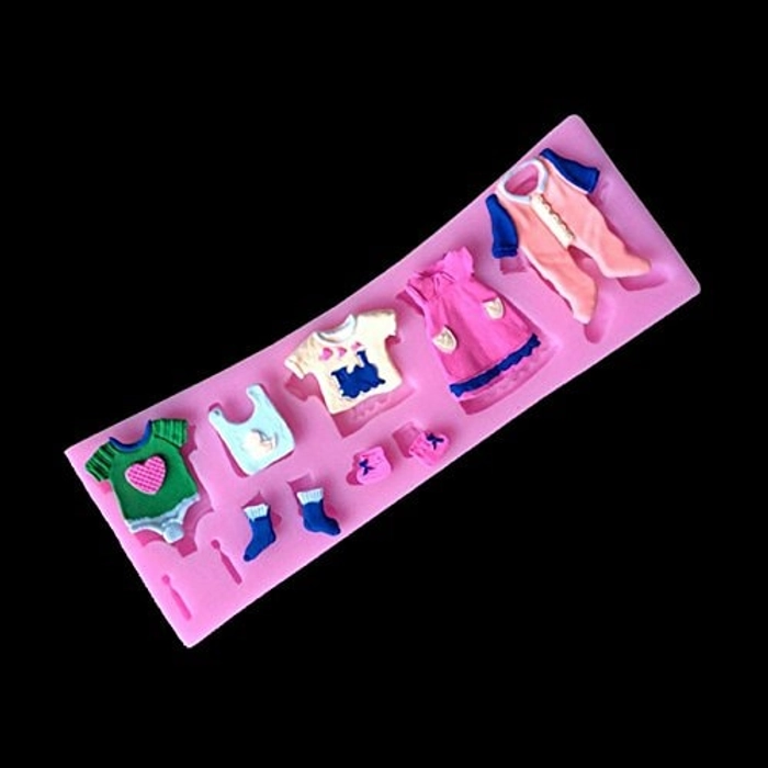3D Baby Shower Silicone Fondant Gum Paste Mould Cake Decoration - Divena. In