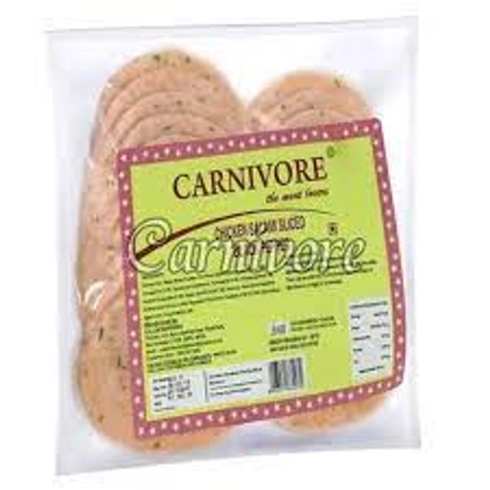 CARNIVORE CHICKEN SALAMI SLICED (BLACK PEPPER)250