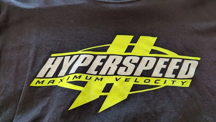 Hyperspeed - Maximum Velocity T-Shirt (XL)