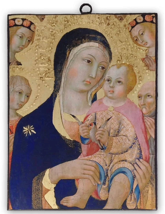 872 Sano di Pietro, Madonna del Cardellino