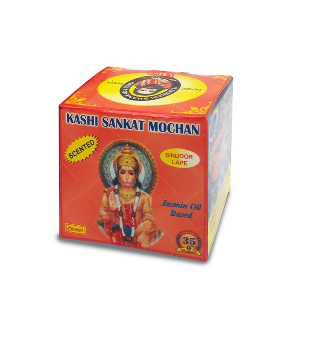 Kashi Sankat Mochan Sindoor lape 125 gm.