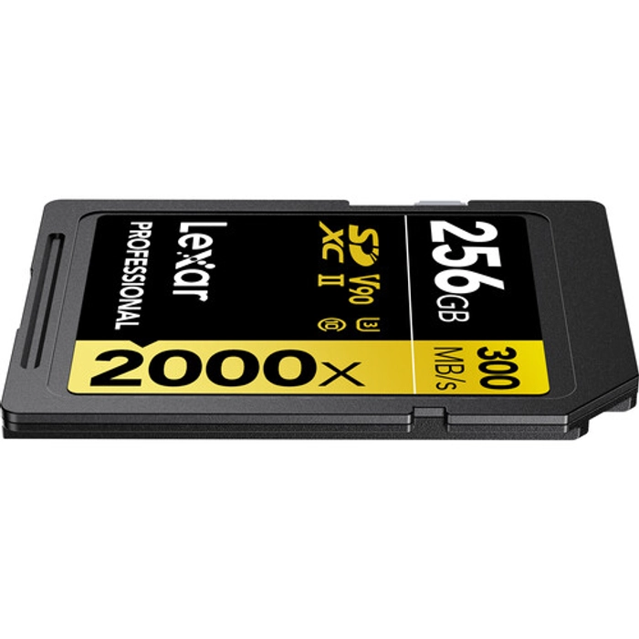 Lexar Professional 2000x SDHC/SDXC UHS-II V90, WITHOUT reader, RW up to 300/260 MB/s, 32GB/64GB/128GB/256GB