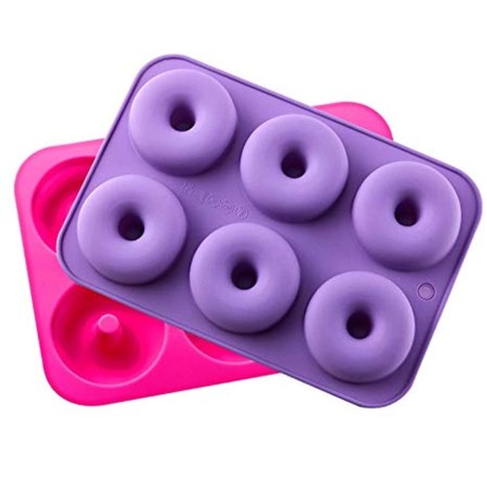 6 In 1 Doughnut Doughnut Baking Pan Silicone Mold