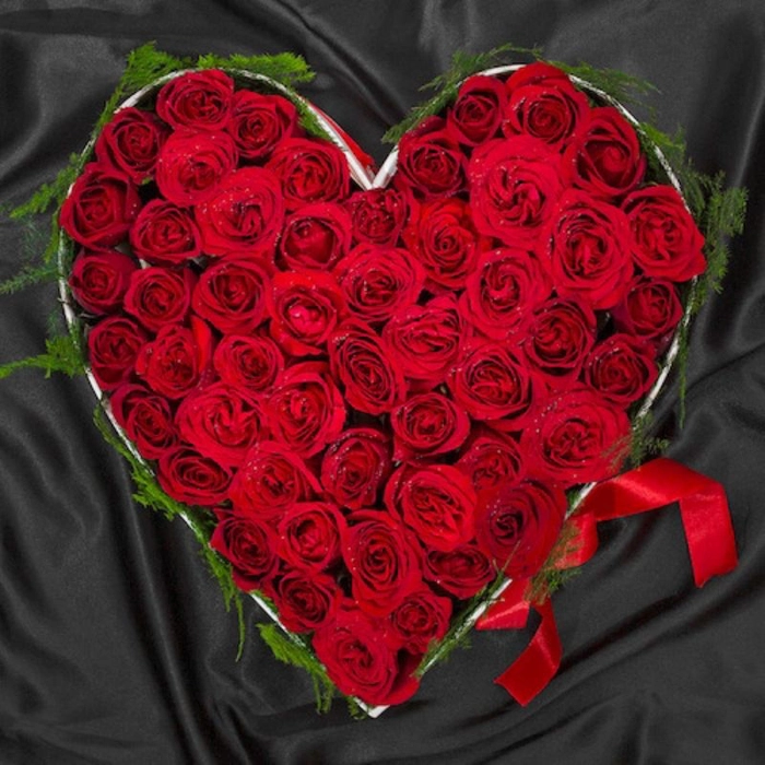 Heart Shape Rose Bouquet