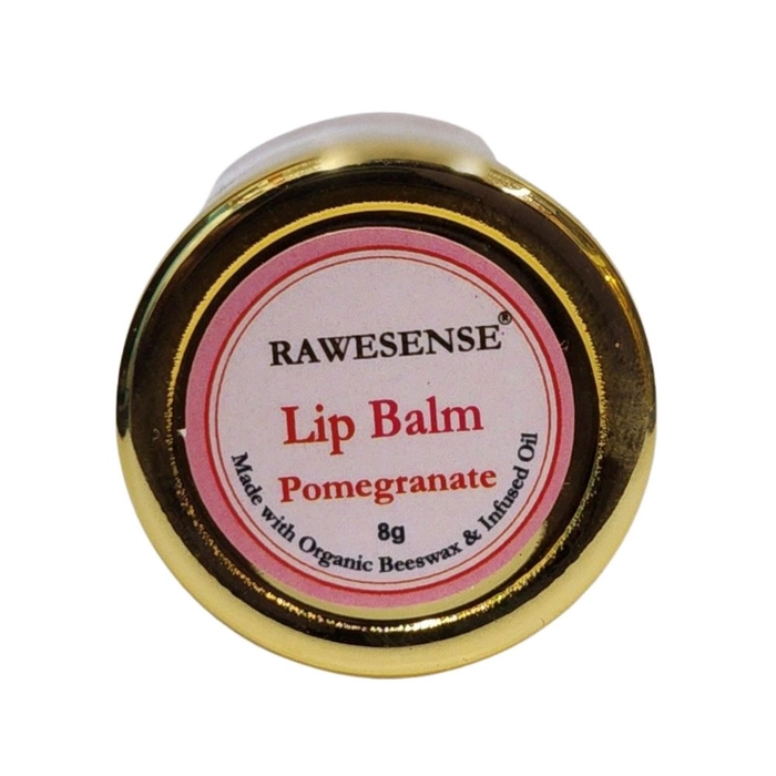 Rawesense Pomegranate Lip Balm - Nourished, Soft & Supple Lips