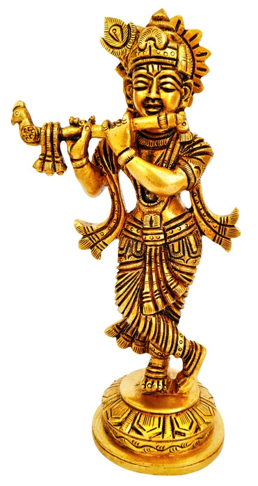 Standing Krishna with Flute