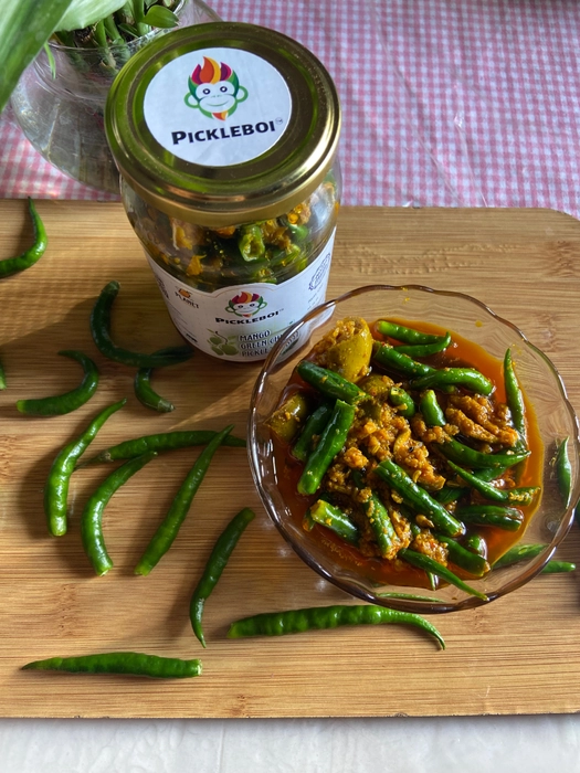 Mango  Green Chilli Pickle