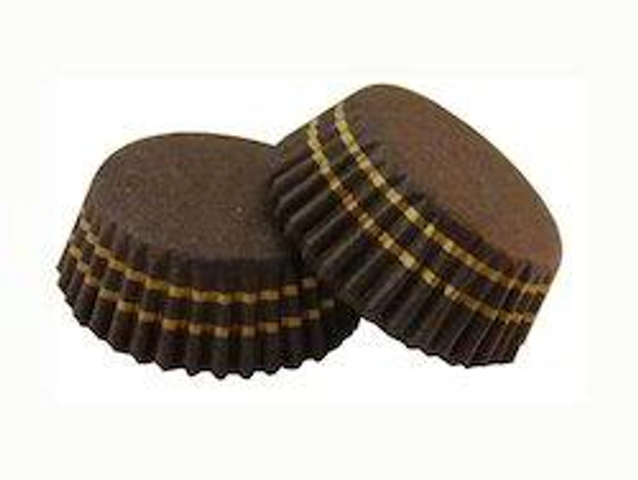 Brown Gold Paper Cup Pack of 1000 PC cake tools