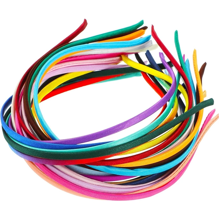 Fabric covered store rubber bands