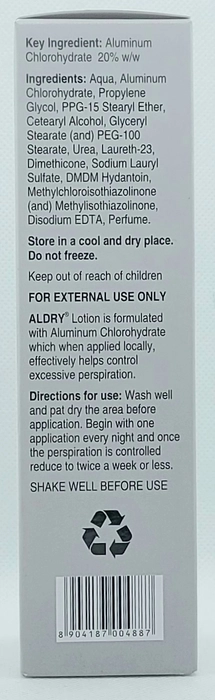 Aldry Antiperspirant Lotion