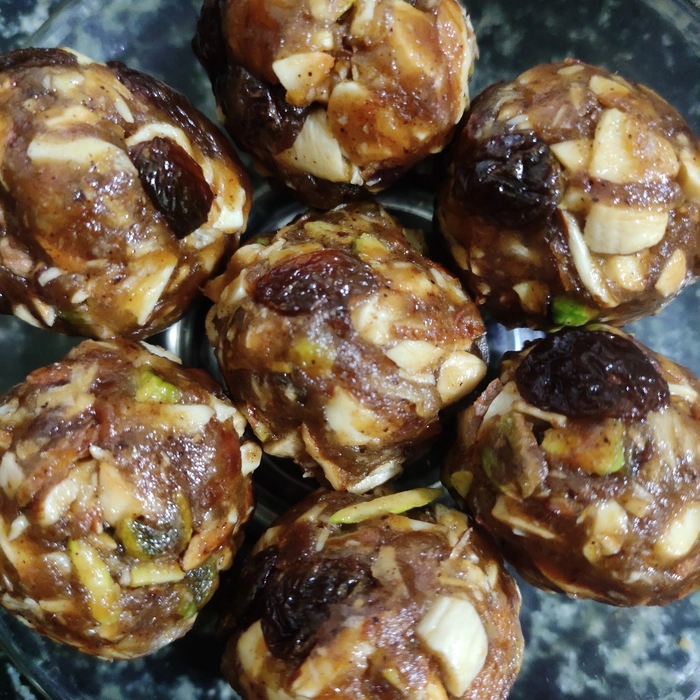 Sugarfree dry fruits laddu