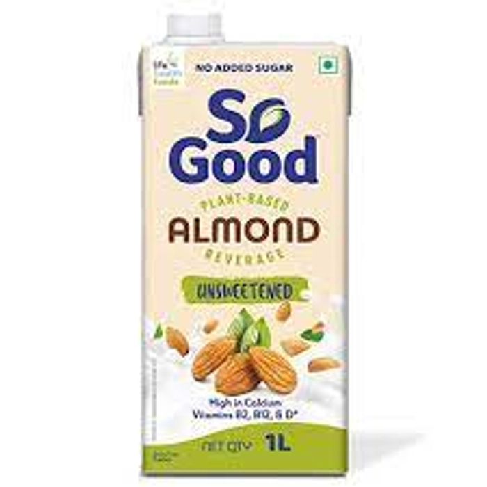 SO GOOD ALMOND MILK VANILLA 1 LTR