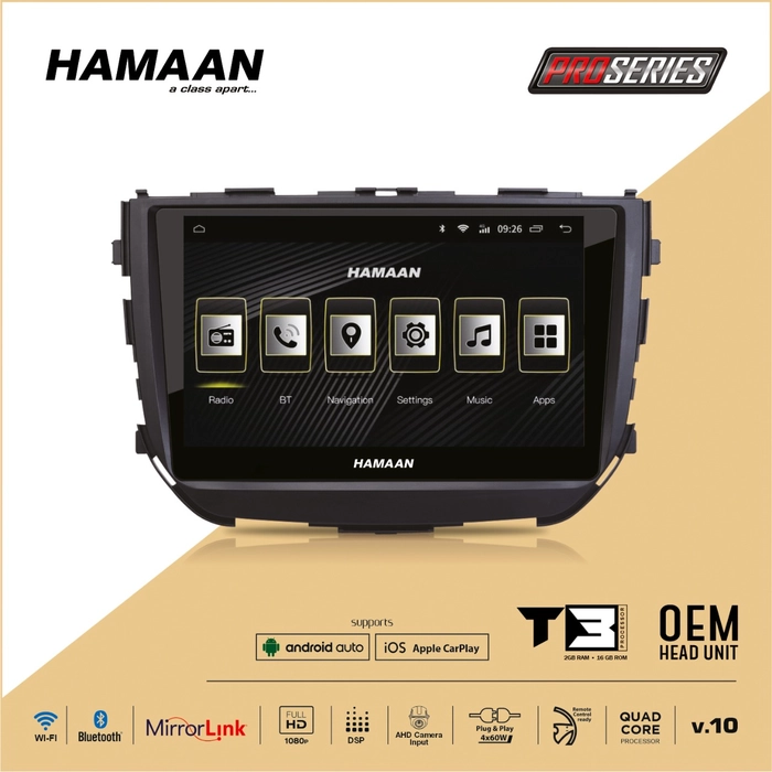 Hamaan Android Car Stereo 9"inch