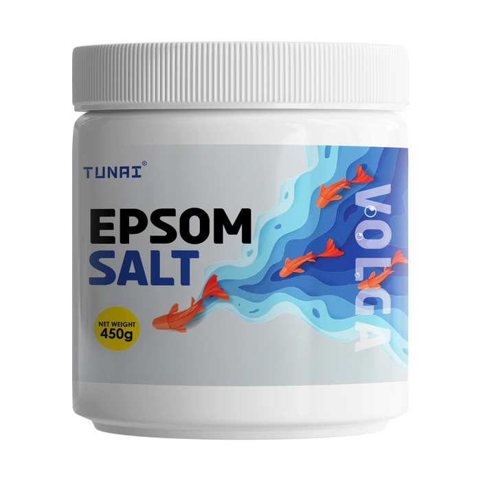 Tunai Epsom Salt 450g for Aquarium Fish Tank (Crystal, 450g)