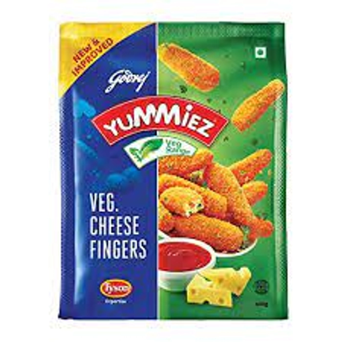 YUMMIEZ VEG CHEESE FINGER 400GM