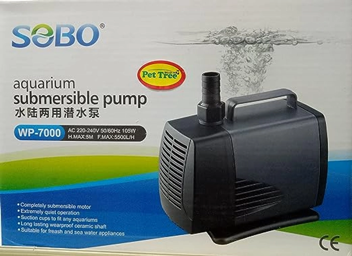 Sobo WP-7000 Aquarium Submersible Pump