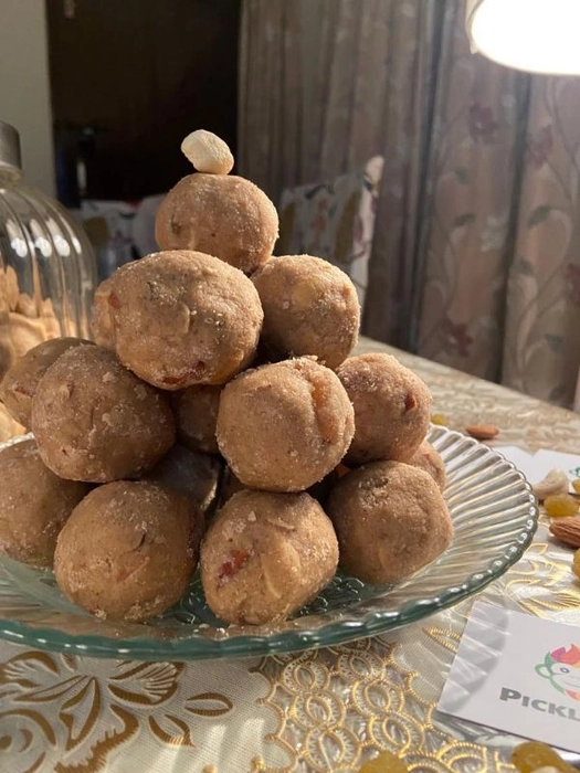 SPECIAL DRY FRUIT ATTA PINNI(DESI GHEE)