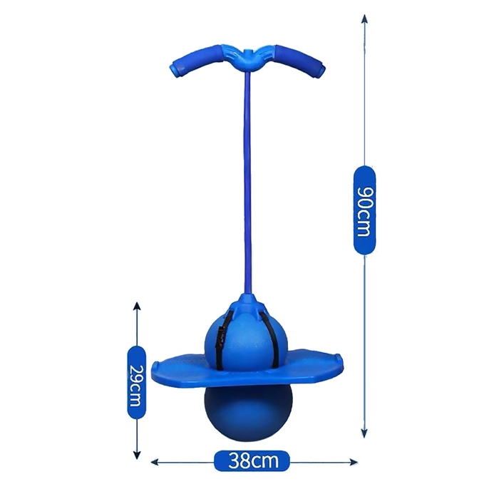 Balance Bouncy Ball " FREE PUMP " Board Jumping Toy Kid Adult Fitness Grow Tall Training Sport Game 跳跳球