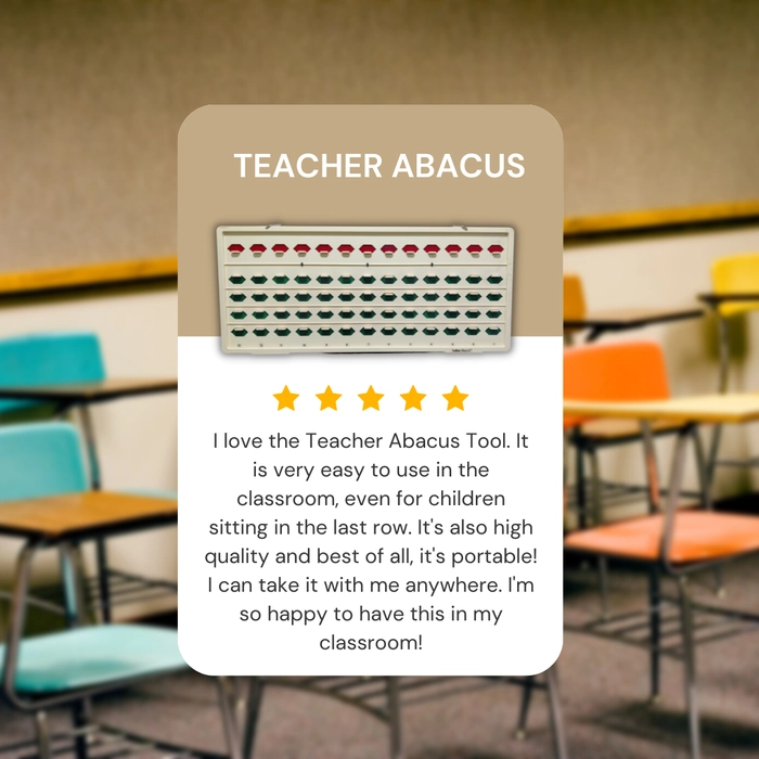 Slider Abacus for Teacher (Big Size)