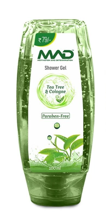 MAD Tea Tree and Cologne Shower Gel 100Ml