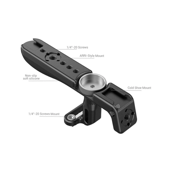 SmallRig 2949 Lightweight Top Handle with Dual 1/4"-20 Screw Mount