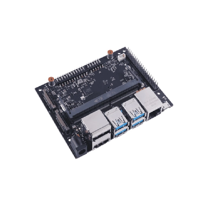 A206 Carrier Board for Jetson Nano/Xavier NX/TX2 NX with compact function design and same size of NVIDIA Jetson Xavier™ NX carrier board