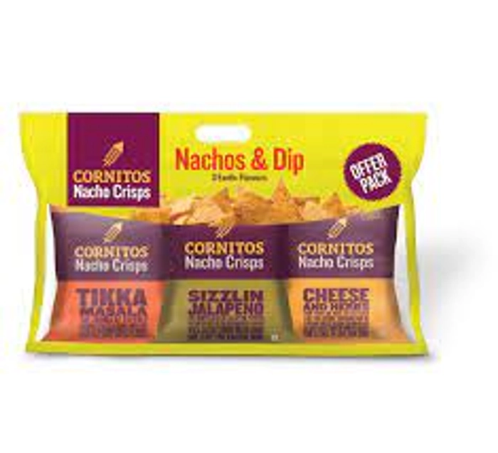 Cornitos Nacho Crispy Combo 60 G 3+1