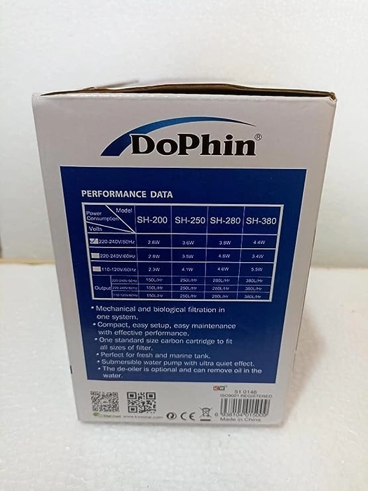 Dophin SH380 Slim Hanging Filter