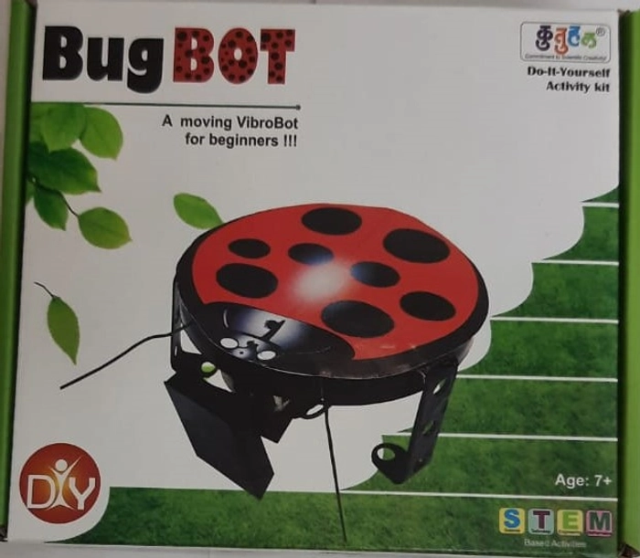 BugBot - A moving VibroBot for beginners