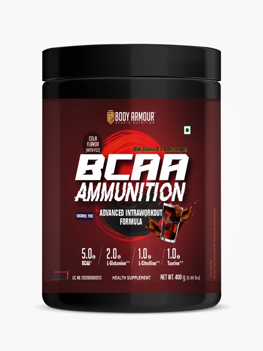 Body Armour Bcaa Ammunition Cola 400Gm