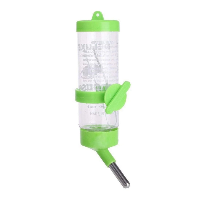 Tunai 250 ML Leak Proof Water Feeder for All Birds, Hamster, Mice & Other Small Animals (250 ML, Green)