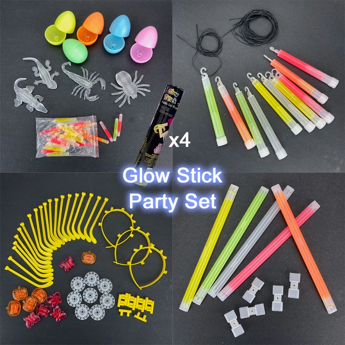 Party Glow Set Light Stick Eyeglasses Ball Mask Neon Sticks for Birthday Christmas Beach Party Mainan Cahaya 荧光棒