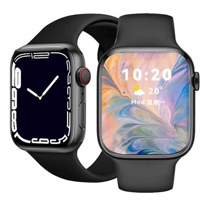 PRO MAX Smart Watch with Bluetooth Calling | Extra Straps Heart Rate Monitor Fitness Tracker | Multiple Faces 50+ Full Touch Display Watch | for Men and Women