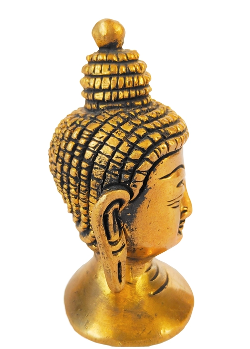 Buddha Head (Brass)