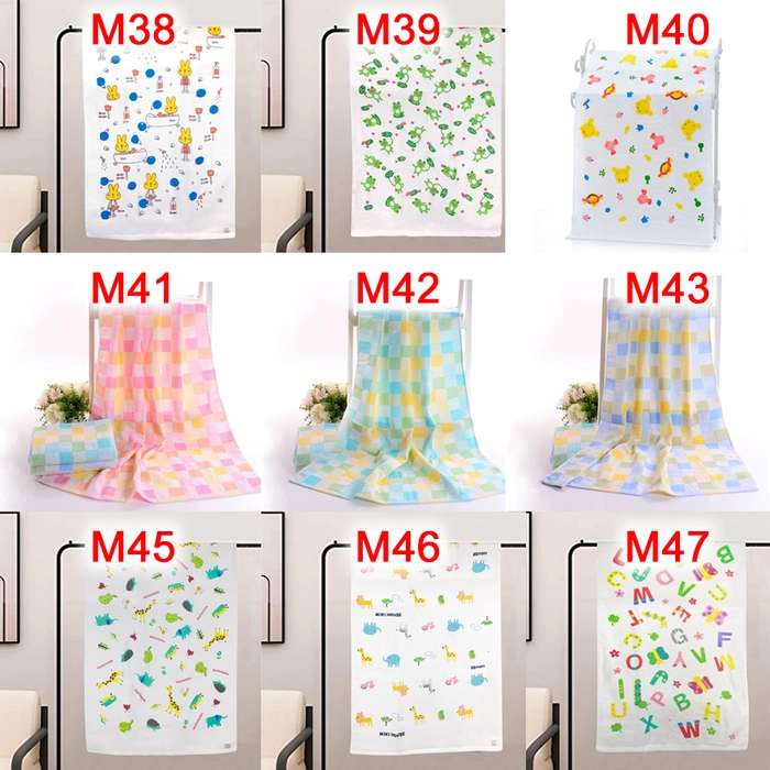 Baby Kid Children Adult 40++ Design Bath Towel 60cm x 120cm Honeycomb Super Soft Good Absorbent Quick Dry M