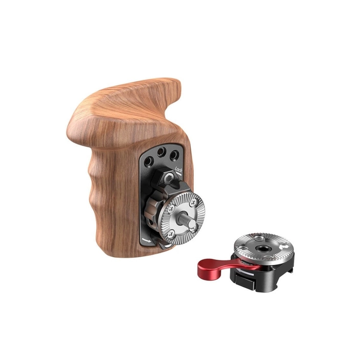 SmallRig 2117C Right Side Wooden Grip with NATO Mount