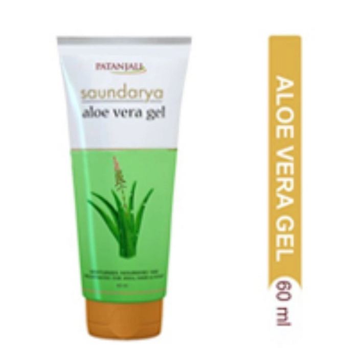 Patanjali Face Gel Saundarya Aloe Vera, 60ml