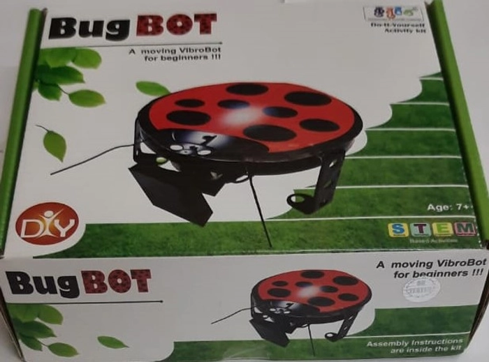 BugBot - A moving VibroBot for beginners