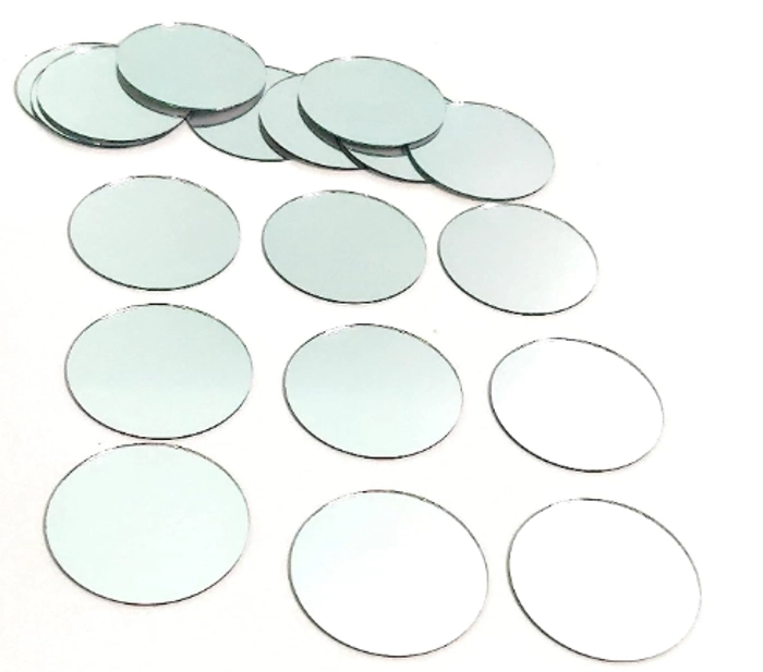 Small Decorative Glass Mirror Pieces for Crafts & Walls