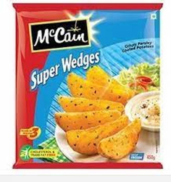 MCCAIN SUPER WEDGES CRISPY HERB COATED POTATOES 45