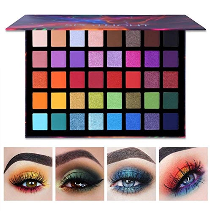 UCANBE Hallucinations Eyeshadow Makeup Palette - Bright Highly Pigmented
