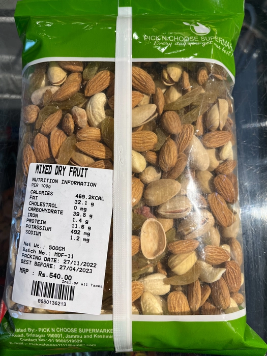 Mixed Dry Fruit